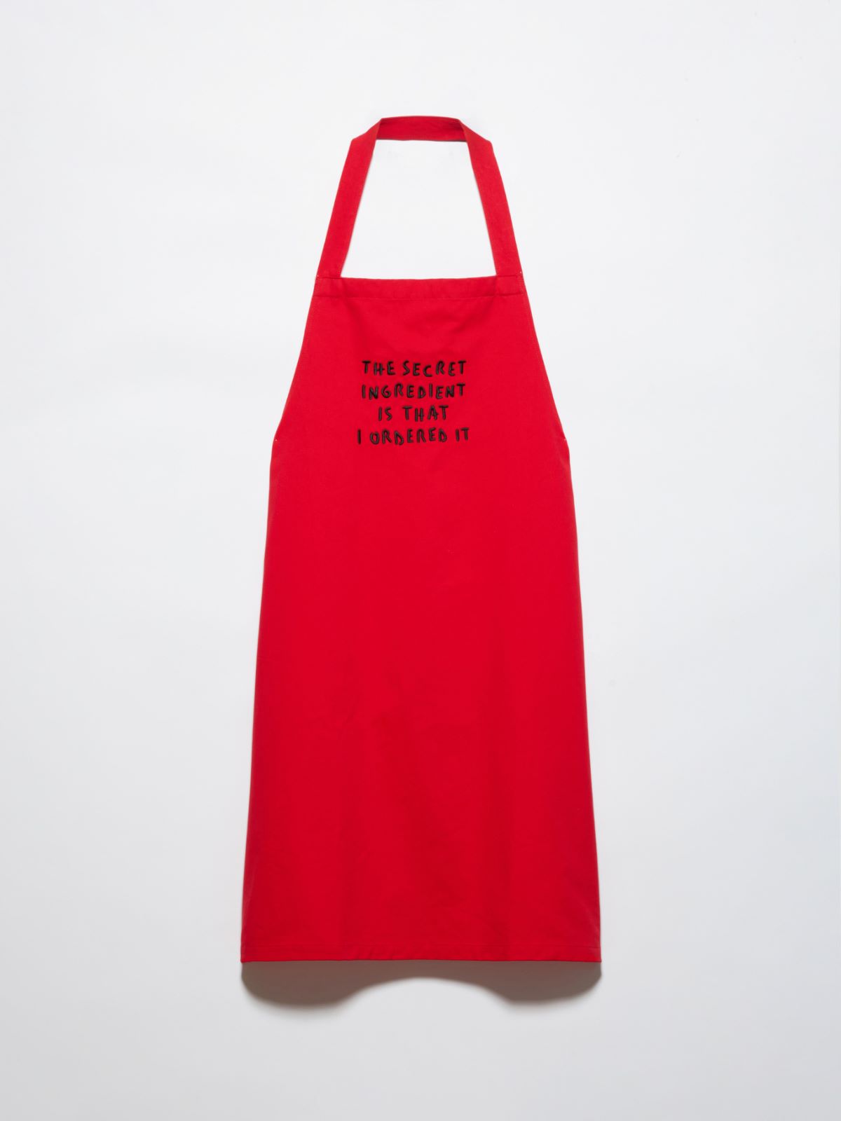 Tablier P. Terzini &Co.llaboration - ROUGE - MAX&Co.