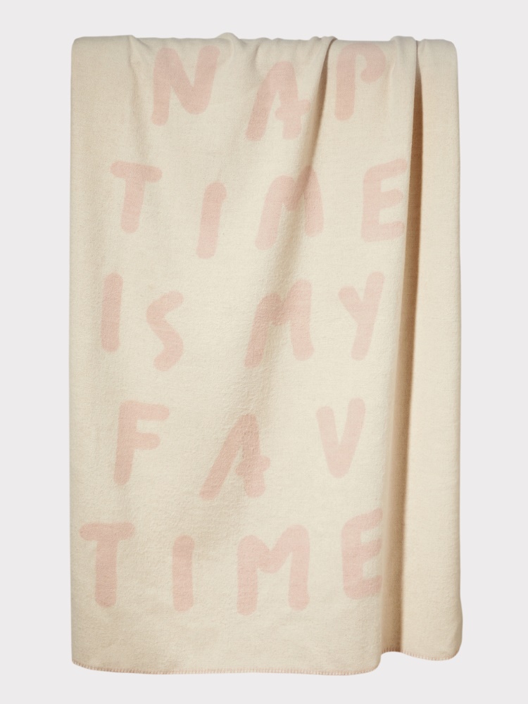 1-800 Gift Alert with Pietro Terzini blanket - WOOL WHITE - MAX&Co. - 5