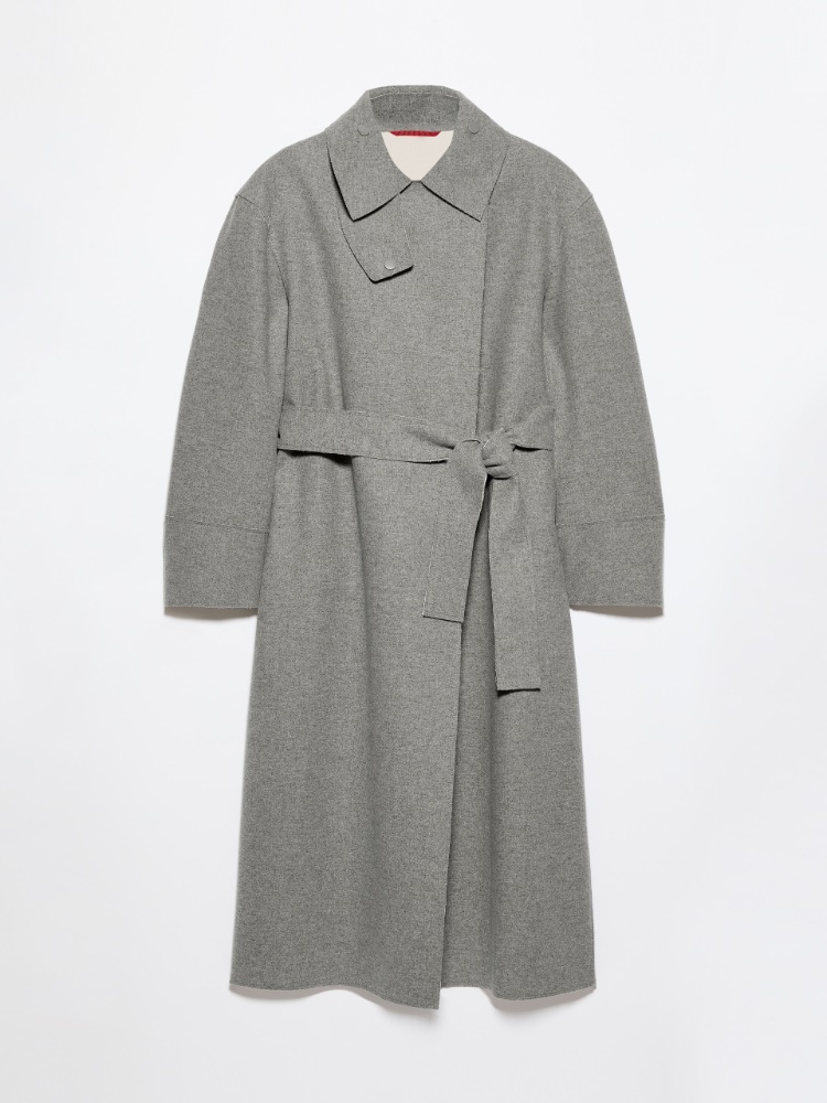 Reversible coat Raeburn &Co.llaboration - MELANGE GREY - MAX&Co. - 7
