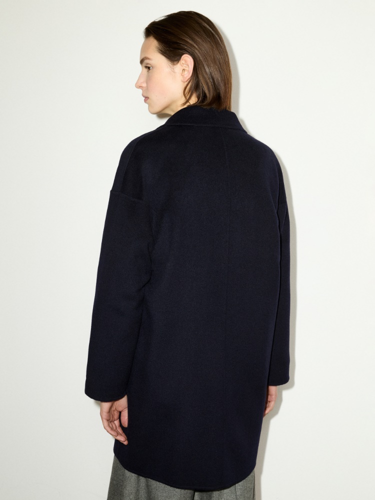 Double-woven wool coat - NAVY - MAX&Co. - 2