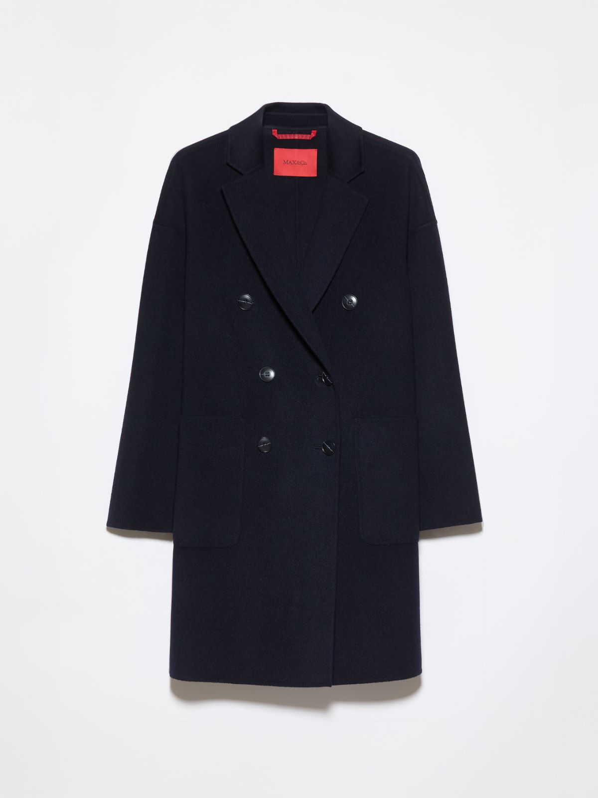 Double-woven wool coat - NAVY - MAX&Co. - 5