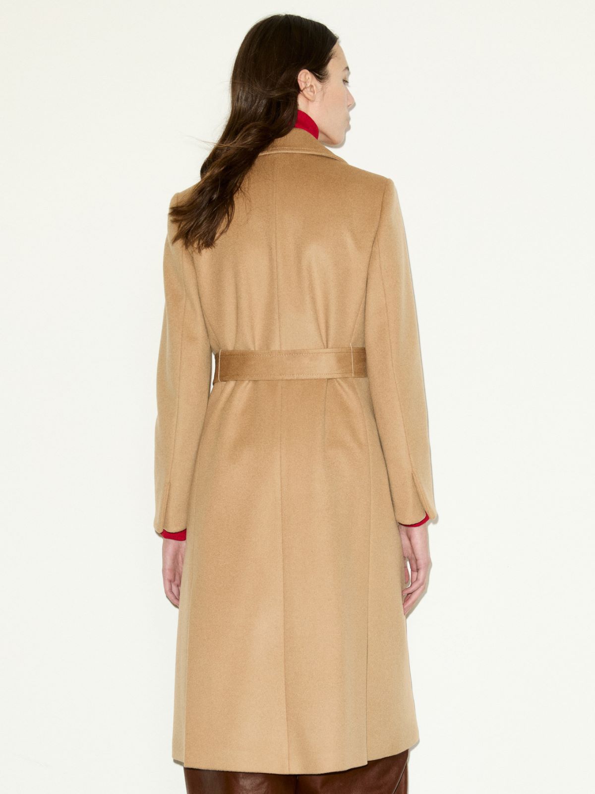 Runaway coat in drap - CAMEL - MAX&Co. - 2