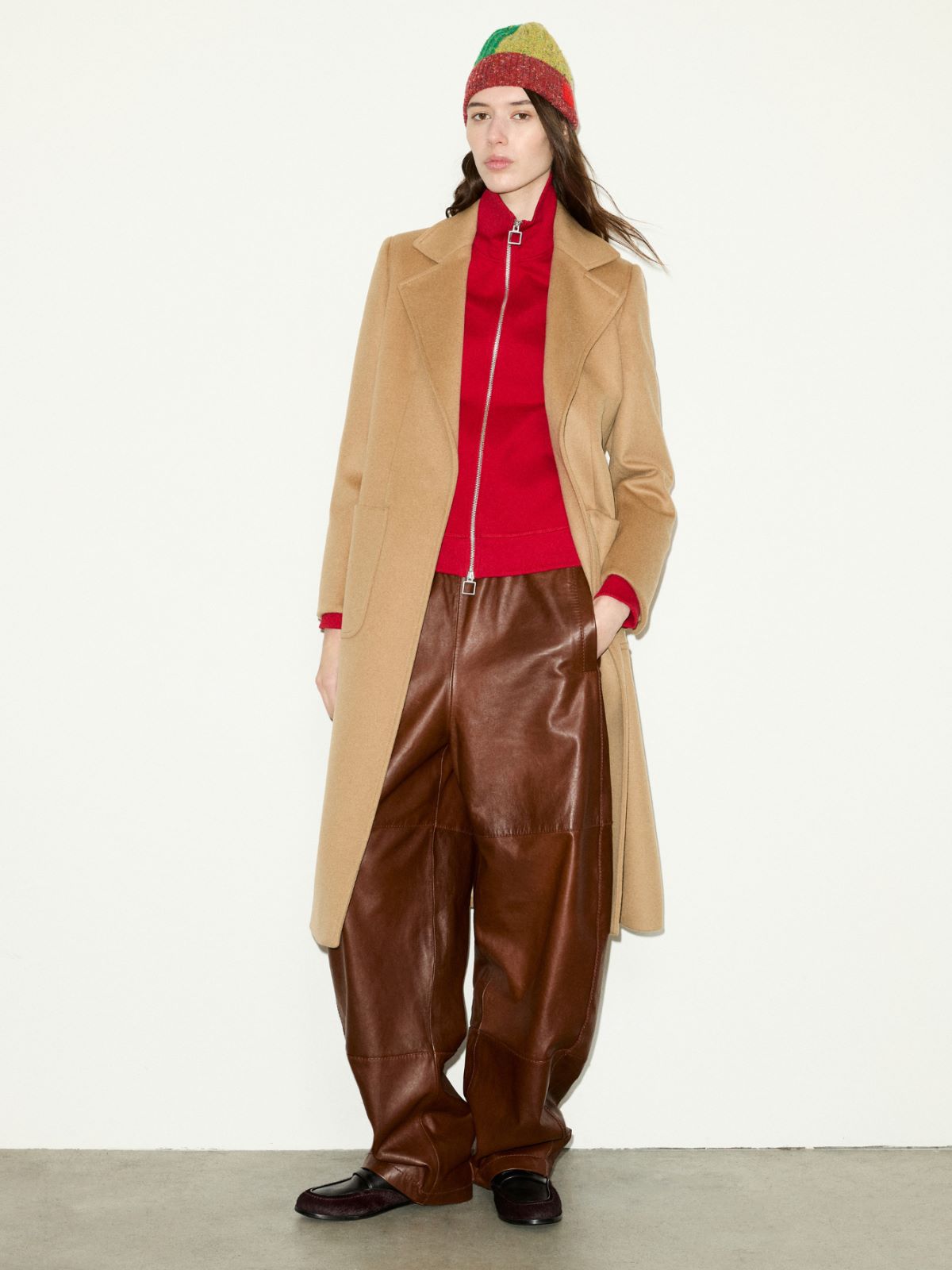 Runaway coat in drap - CAMEL - MAX&Co. - 4