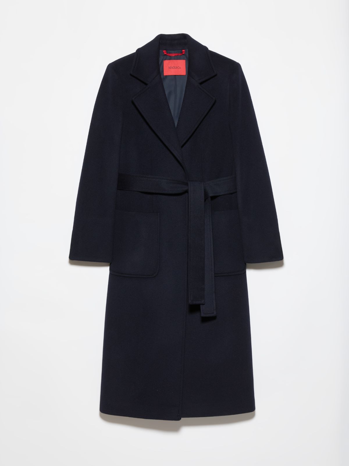 Runaway coat in drap - NAVY - MAX&Co. - 5