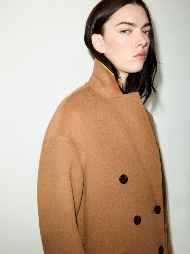 Reversible double-faced wool coat - MAX&Co. - 3
