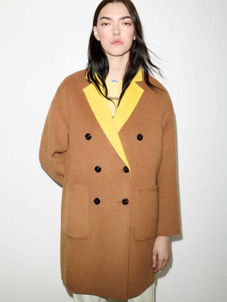Reversible double-faced wool coat - MAX&Co.