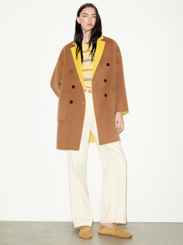 Reversible double-faced wool coat - MAX&Co. - 5
