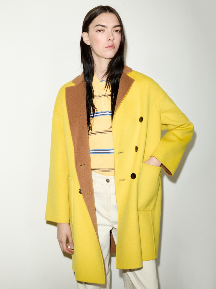 Reversible double-faced wool coat - MAX&Co. - 4