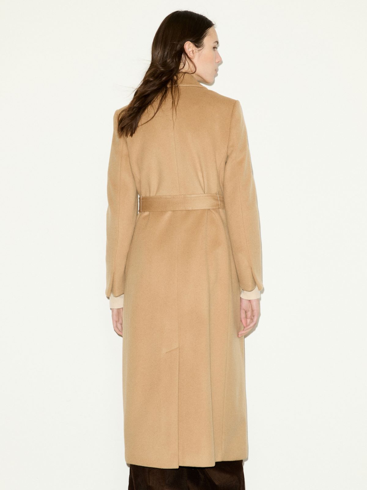 Longrun coat in drap - CAMEL - MAX&Co. - 2