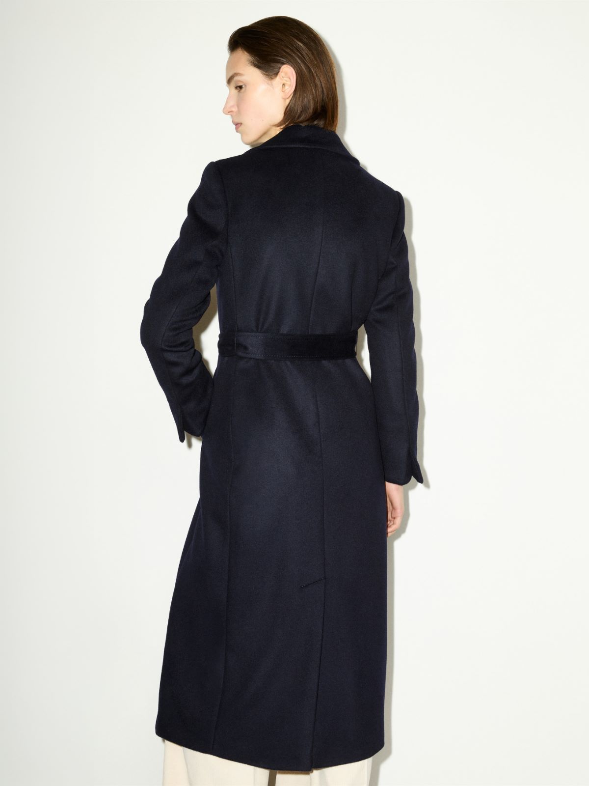 Longrun coat in drap - NAVY - MAX&Co. - 2