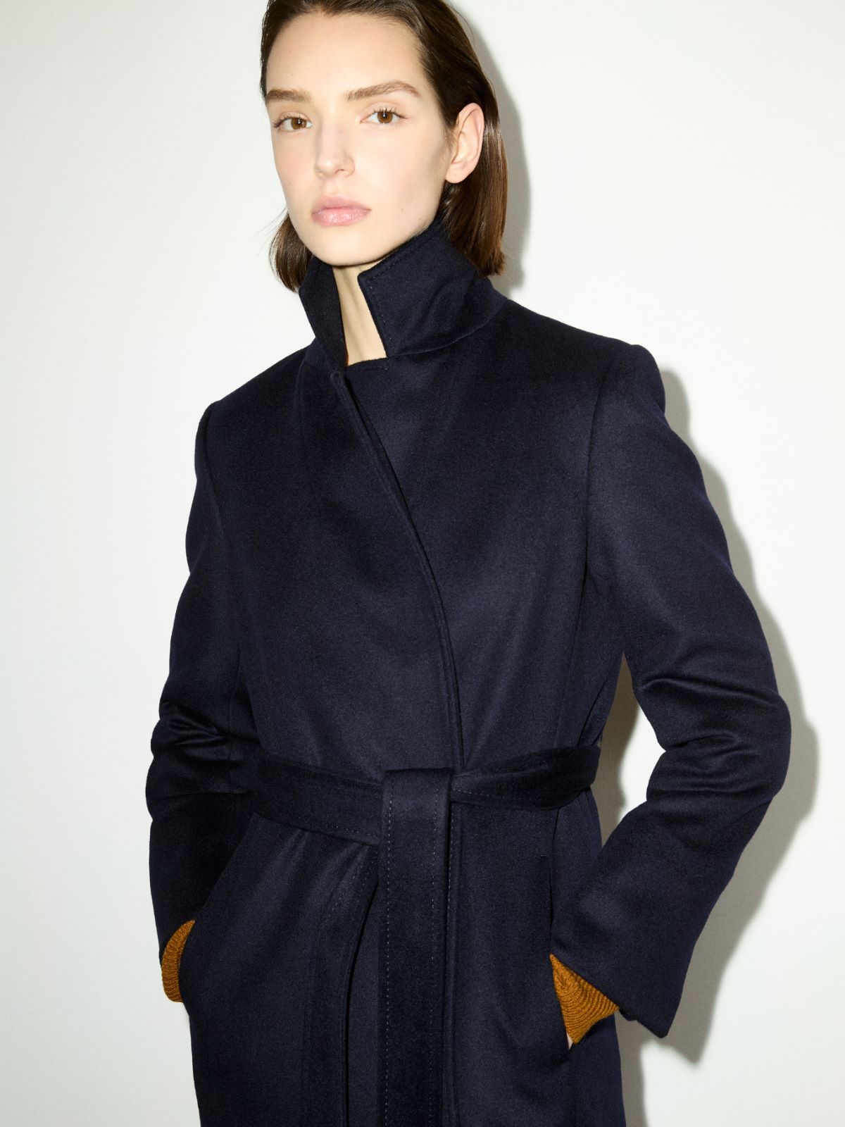 Longrun coat in drap - NAVY - MAX&Co. - 3