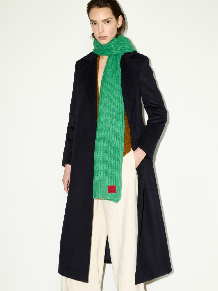 Longrun coat in drap - NAVY - MAX&Co.
