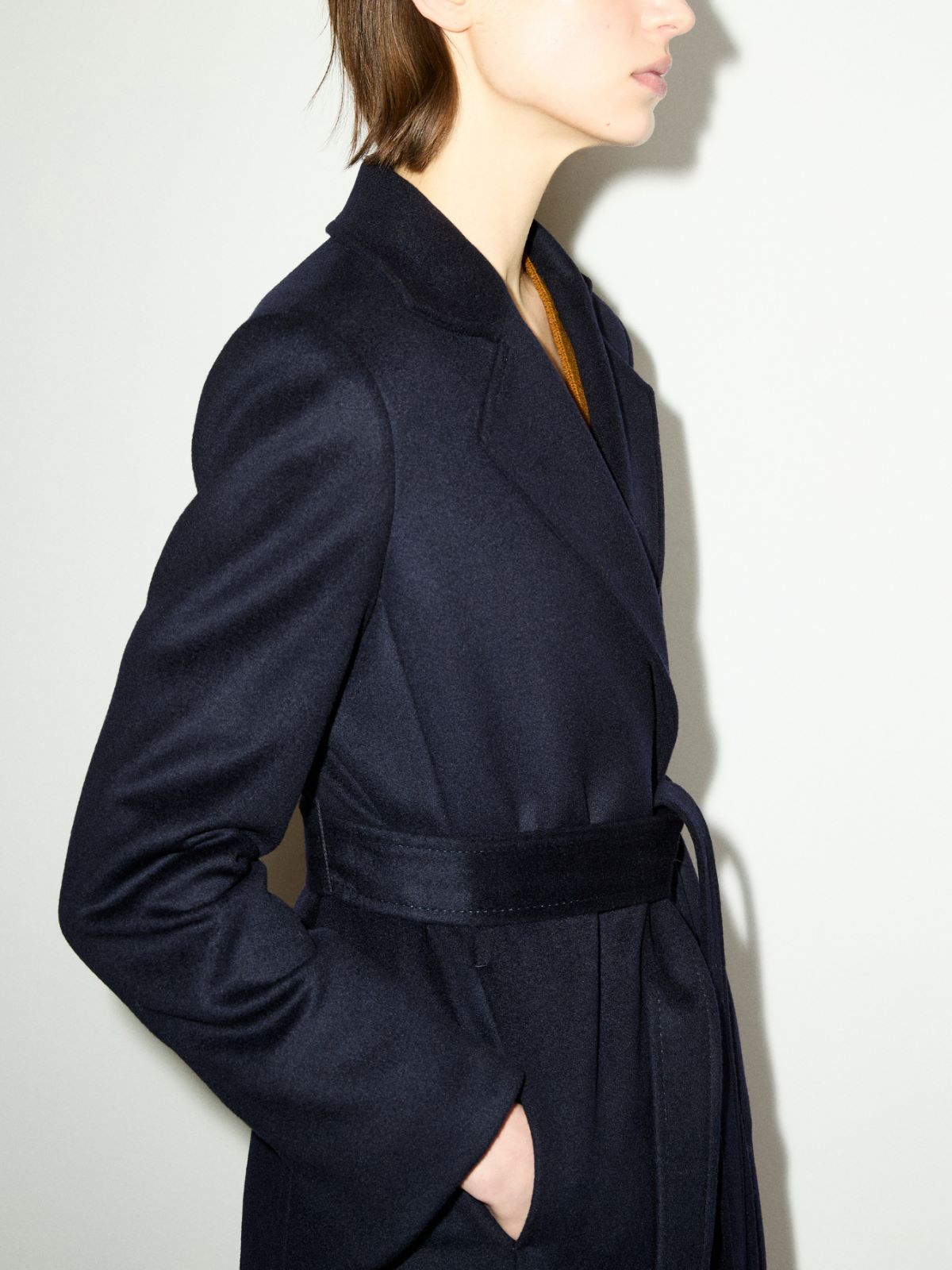Longrun coat in drap - NAVY - MAX&Co. - 4