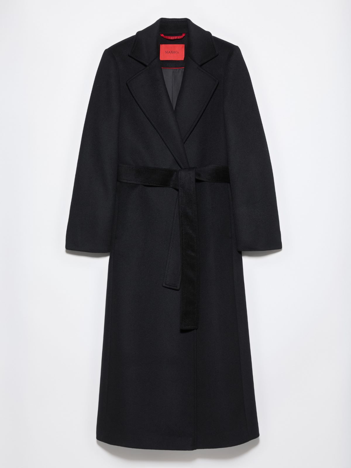 Longrun coat in drap - BLACK - MAX&Co. - 6