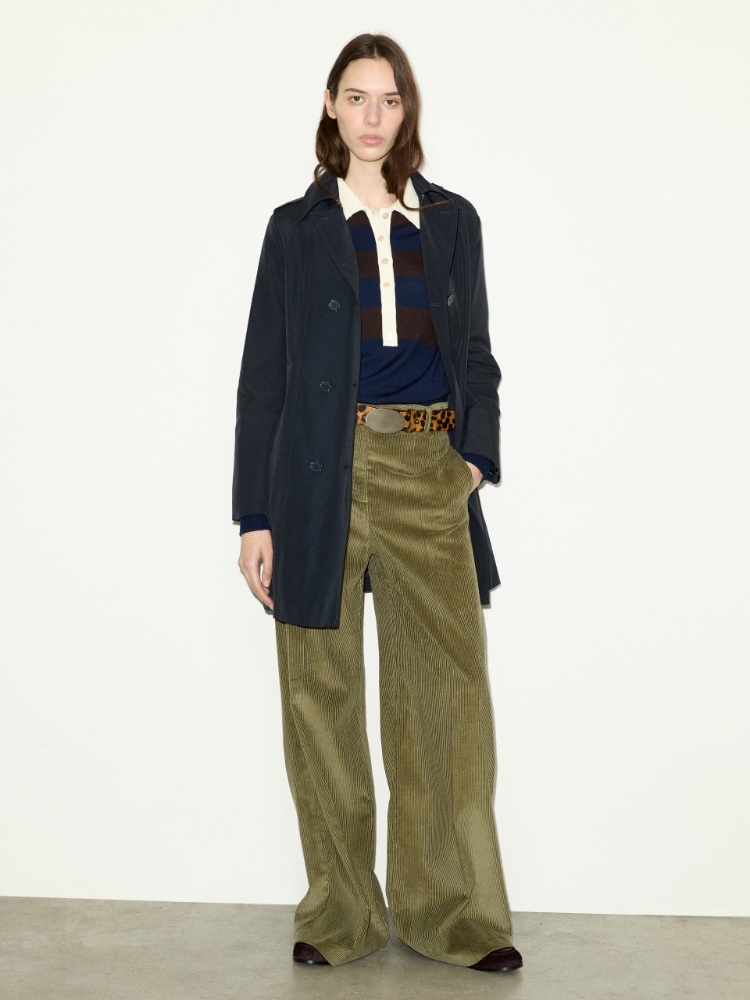 Double-breasted trench coat in ottoman - MAX&Co. - 4