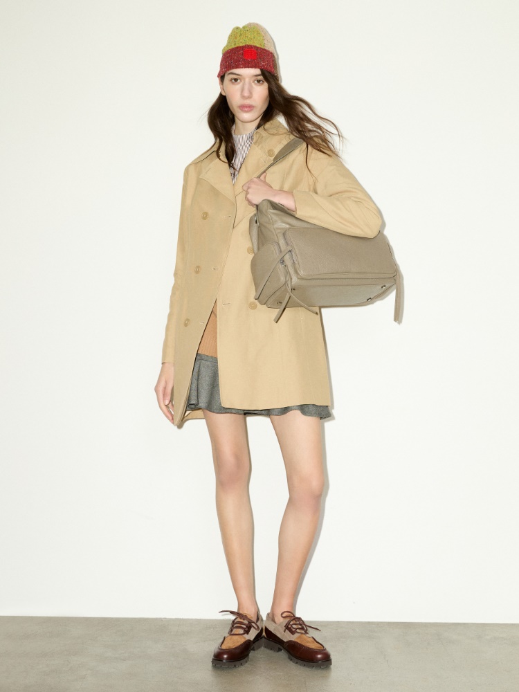 Double-breasted trench coat in ottoman - MAX&Co. - 5