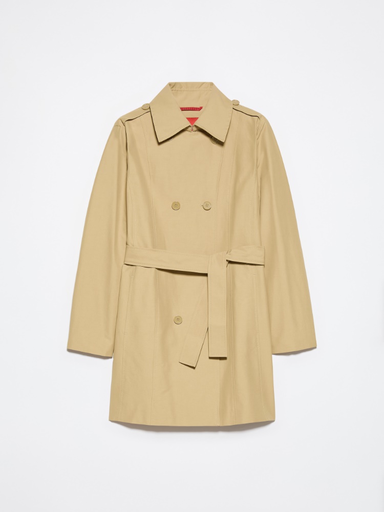 Double-breasted trench coat in ottoman - MAX&Co. - 6