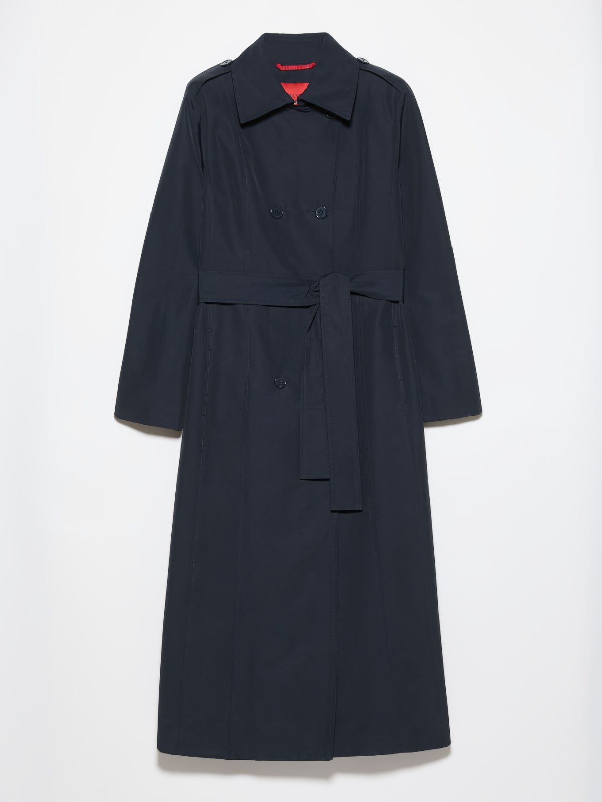 Ottoman midi trench coat - NAVY - MAX&Co. - 6