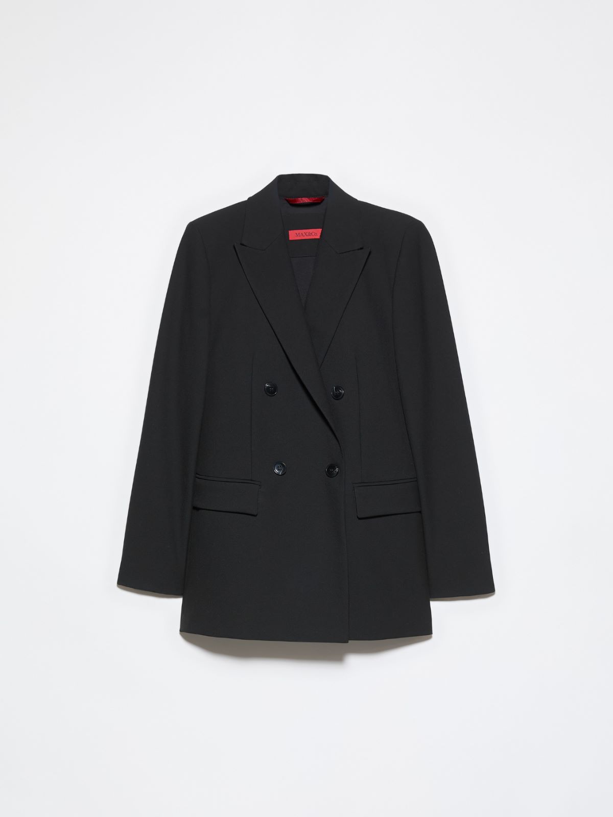 Double-breasted blazer - BLACK - MAX&Co. - 5