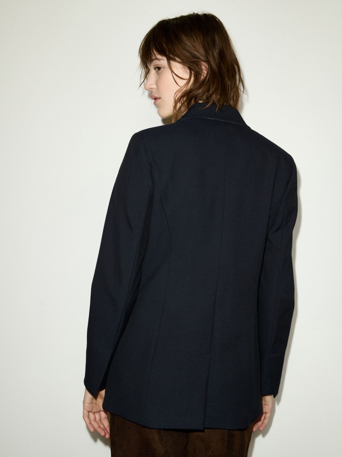 Double-breasted blazer - NAVY - MAX&Co. - 2