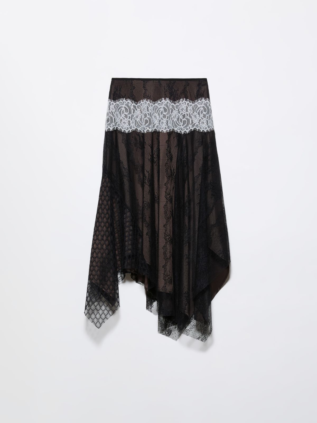 Lace skirt Sami Miró &Co.llaboration - BLACK - MAX&Co. - 5