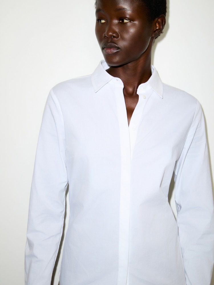 Slim poplin shirt - MAX&Co. - 3