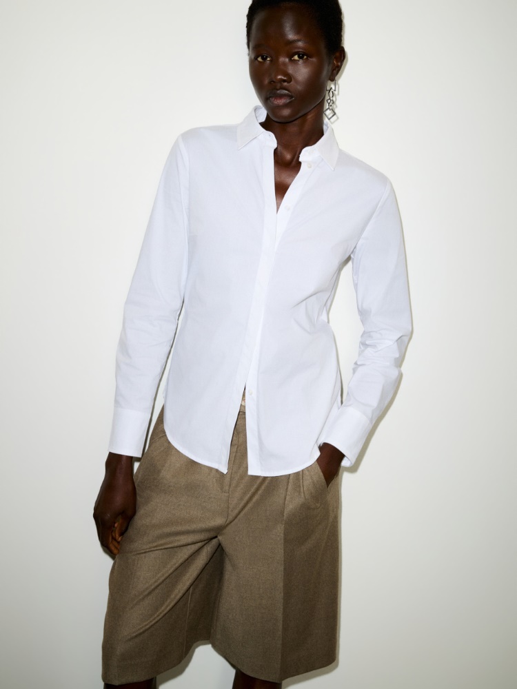 Slim poplin shirt - MAX&Co.