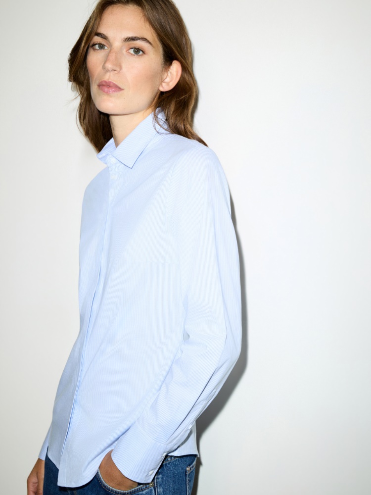 Slim poplin shirt - MAX&Co. - 3