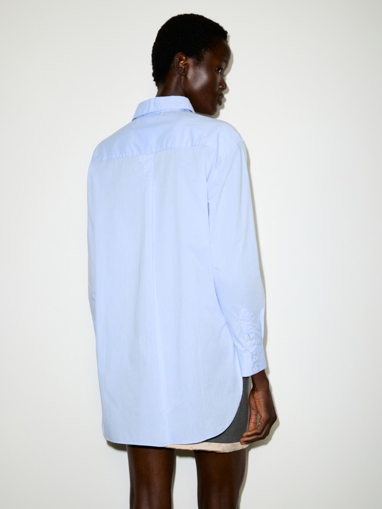 Loose-fitting poplin shirt - MAX&Co. - 2