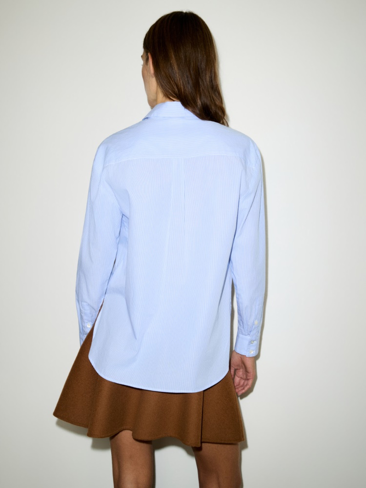Loose-fitting poplin shirt - MAX&Co. - 2