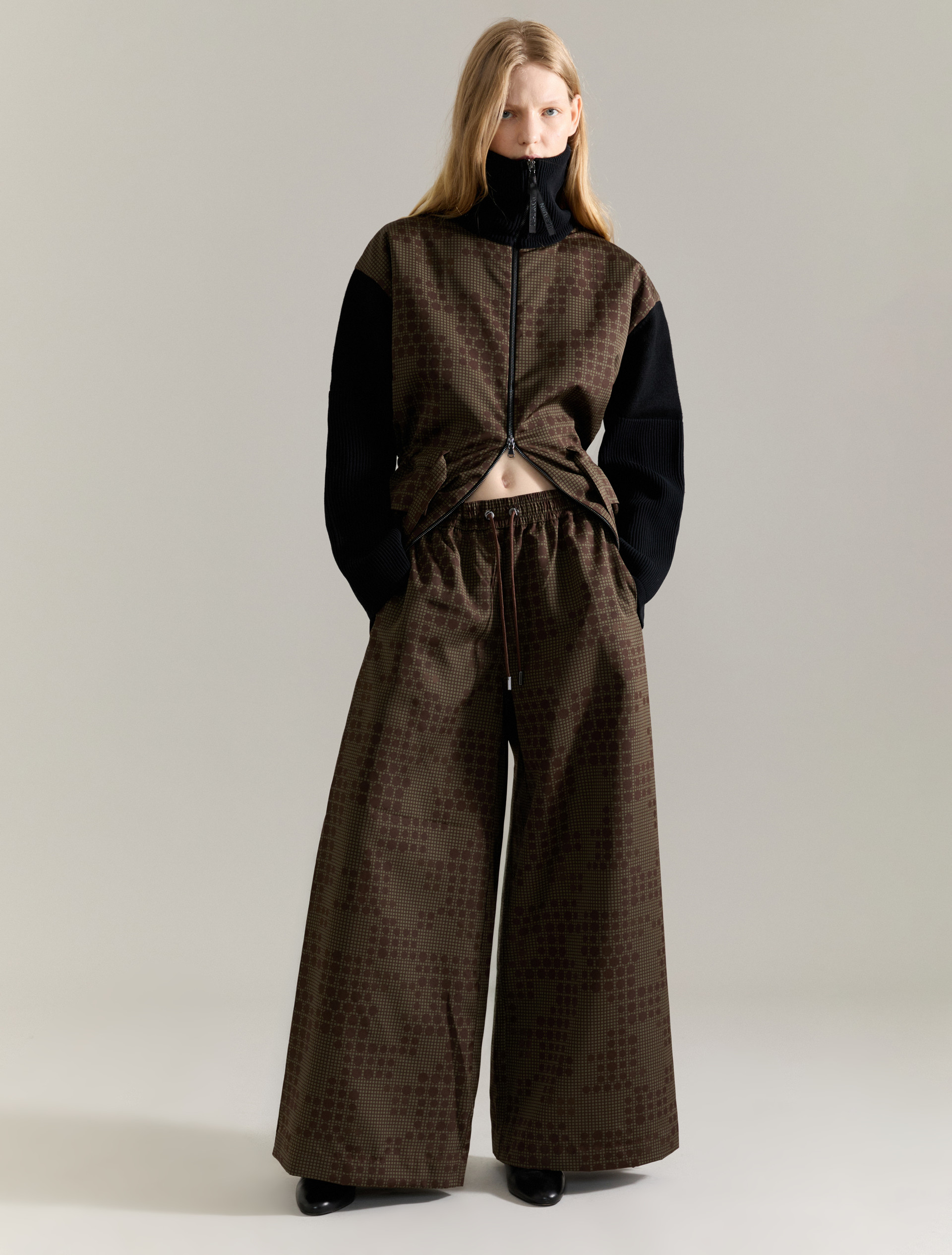 Jacquard trousers Raeburn &Co.llaboration - MAX&Co.