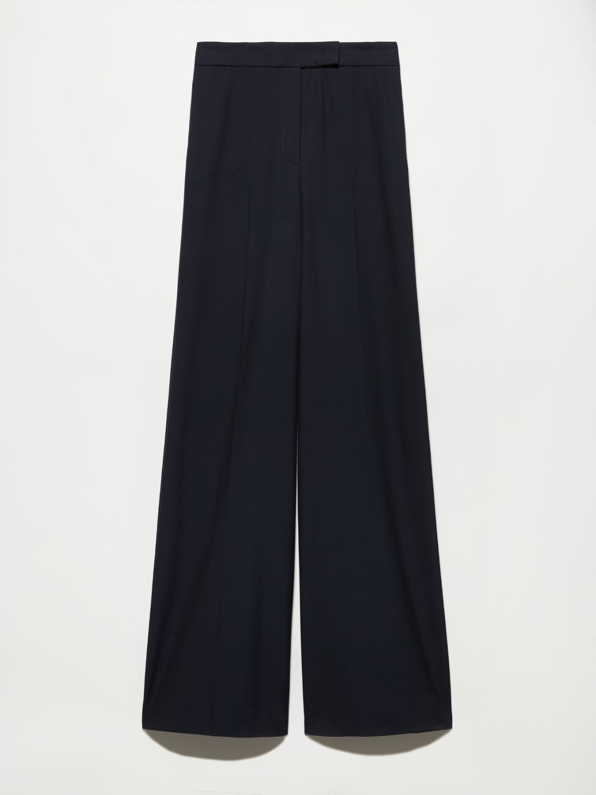 Wide tailored trousers - NAVY - MAX&Co. - 5