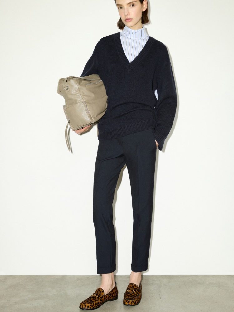 Slim trousers with turn-ups - MAX&Co.