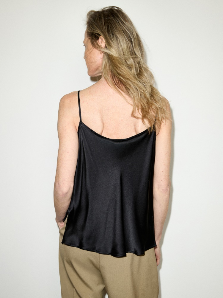Top in raso di seta - NERO - MAX&Co. - 2
