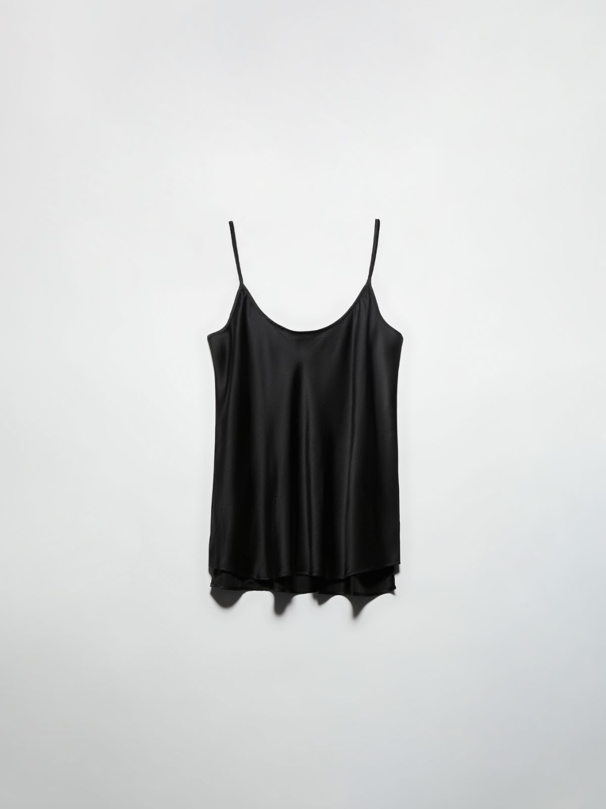 Top in raso di seta - NERO - MAX&Co. - 5
