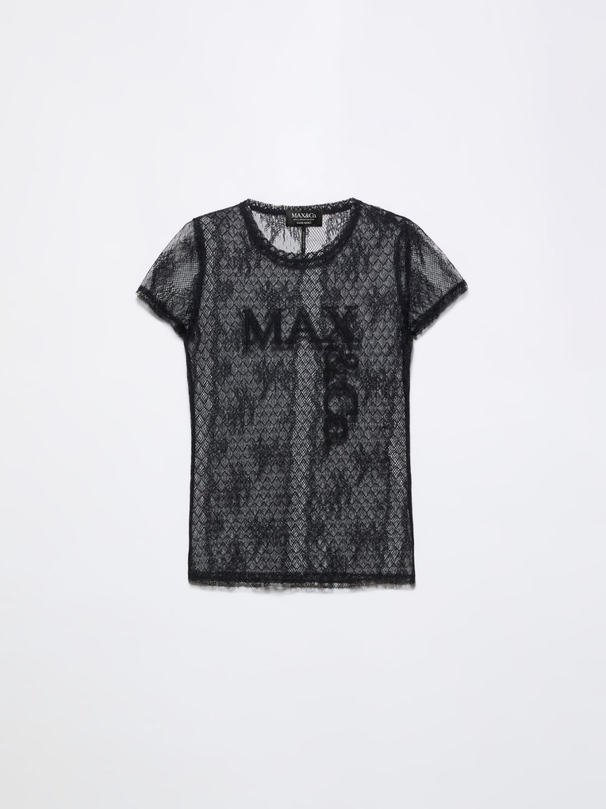 Logo T-shirt Sami Miró &Co.llaboration - BLACK - MAX&Co. - 5