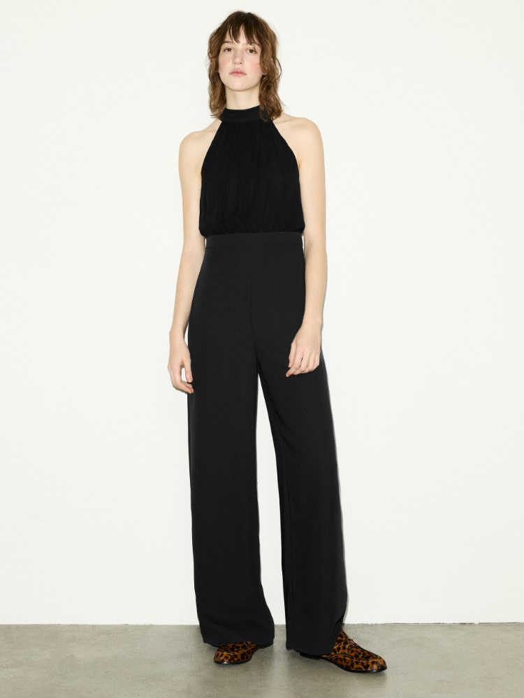 Jumpsuit in envers satin and georgette - MAX&Co.
