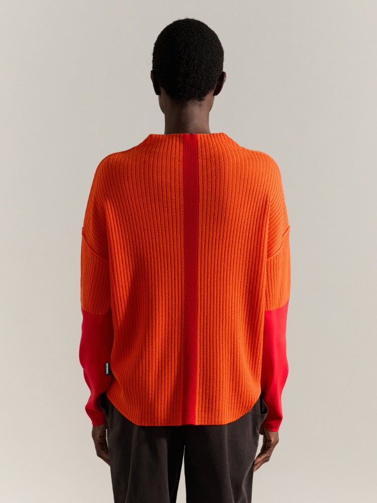 Ribbed knit sweater Raeburn &Co.llaboration - MAX&Co. - 2