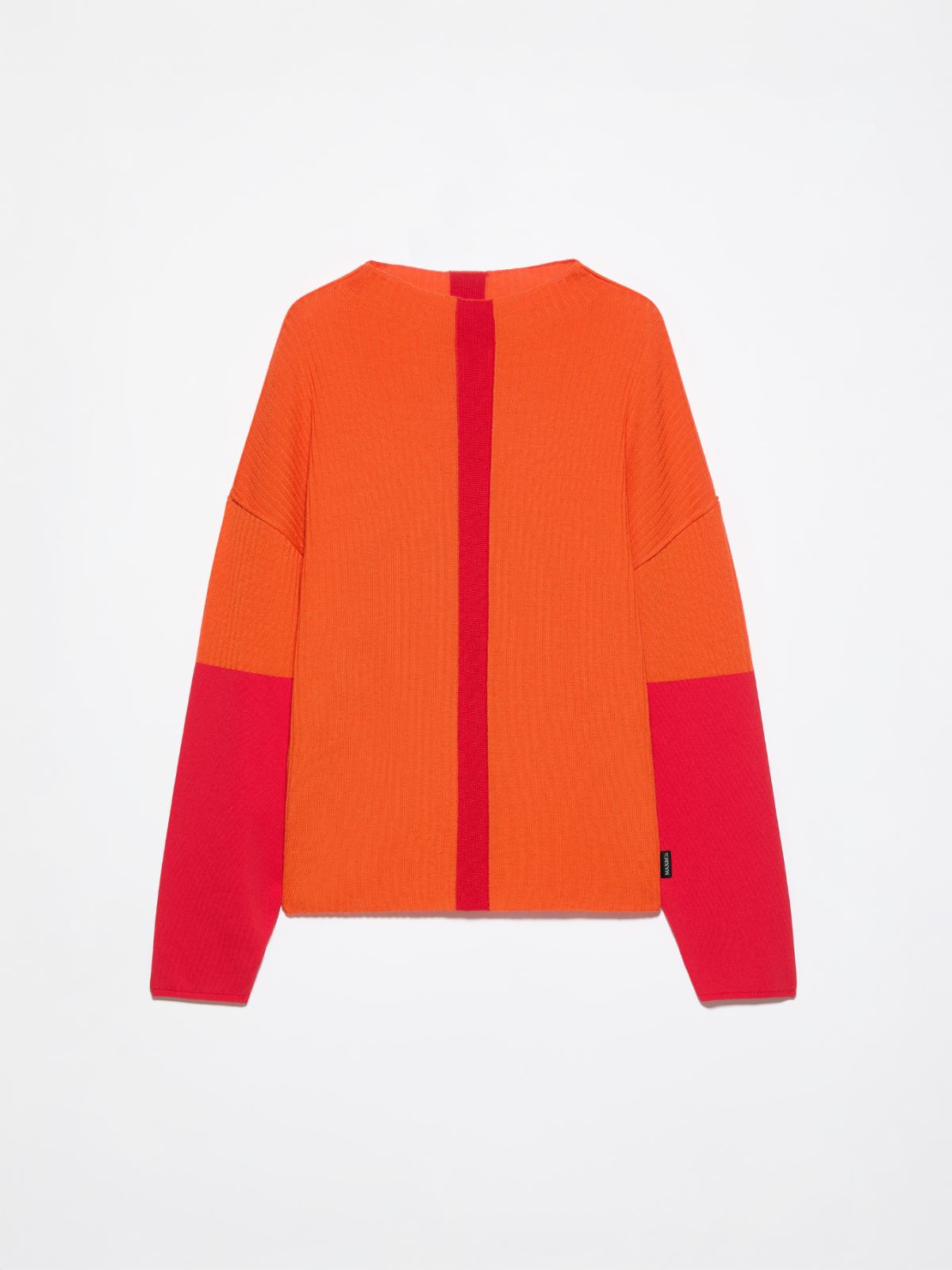 Ribbed knit sweater Raeburn &Co.llaboration - ORANGE - MAX&Co. - 6