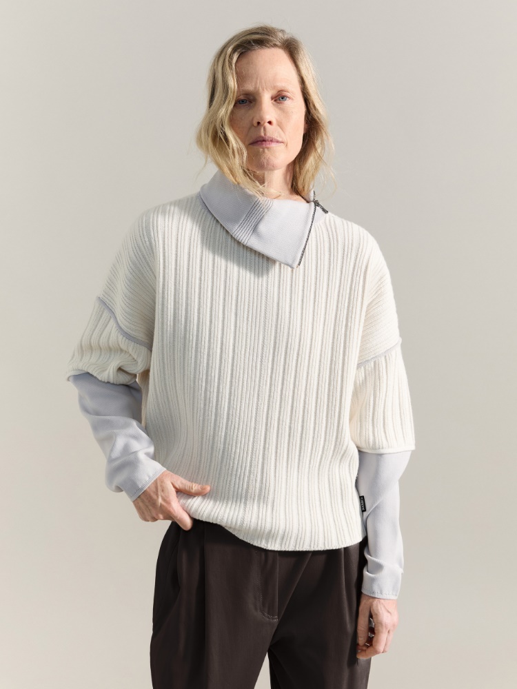 Colour-block sweater Raeburn &Co.llaboration - MAX&Co.