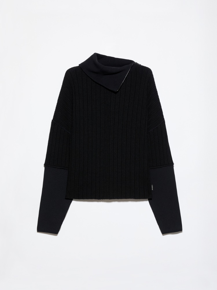 Colour-block sweater Raeburn &Co.llaboration - BLACK - MAX&Co. - 6