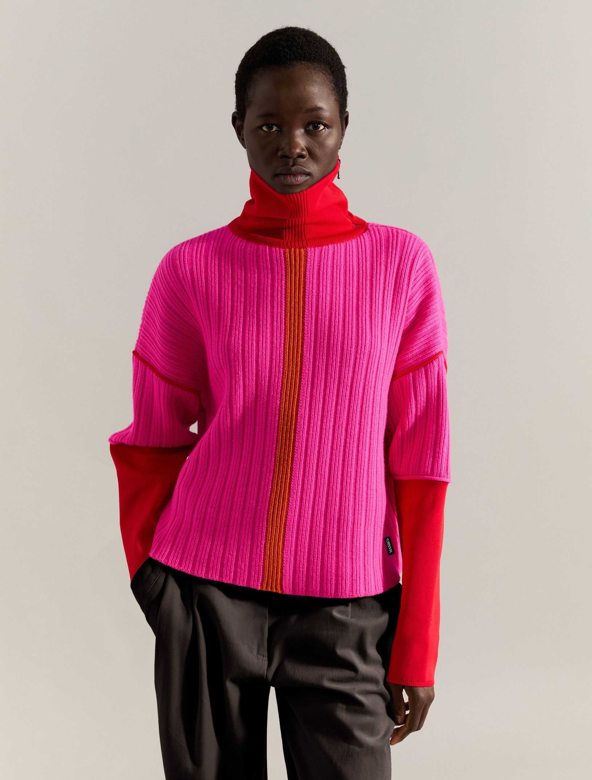 Colour-block sweater Raeburn &Co.llaboration - MAX&Co.