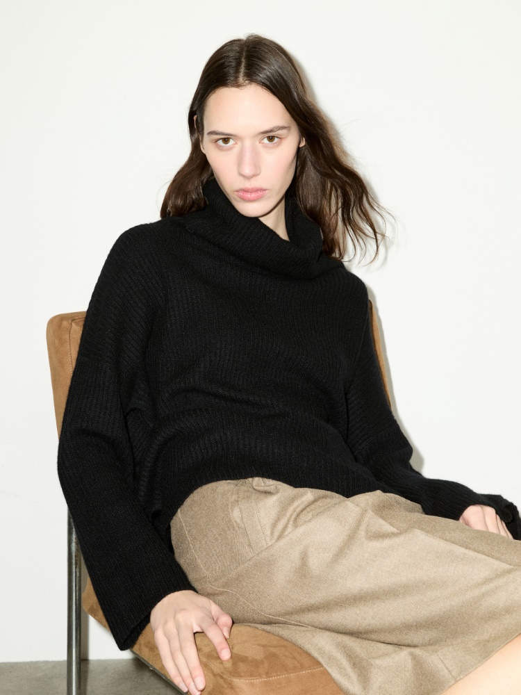Dolcevita in puro cashmere - NERO - MAX&Co.