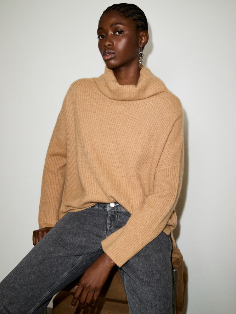 Dolcevita in puro cashmere - CAMMELLO - MAX&Co.