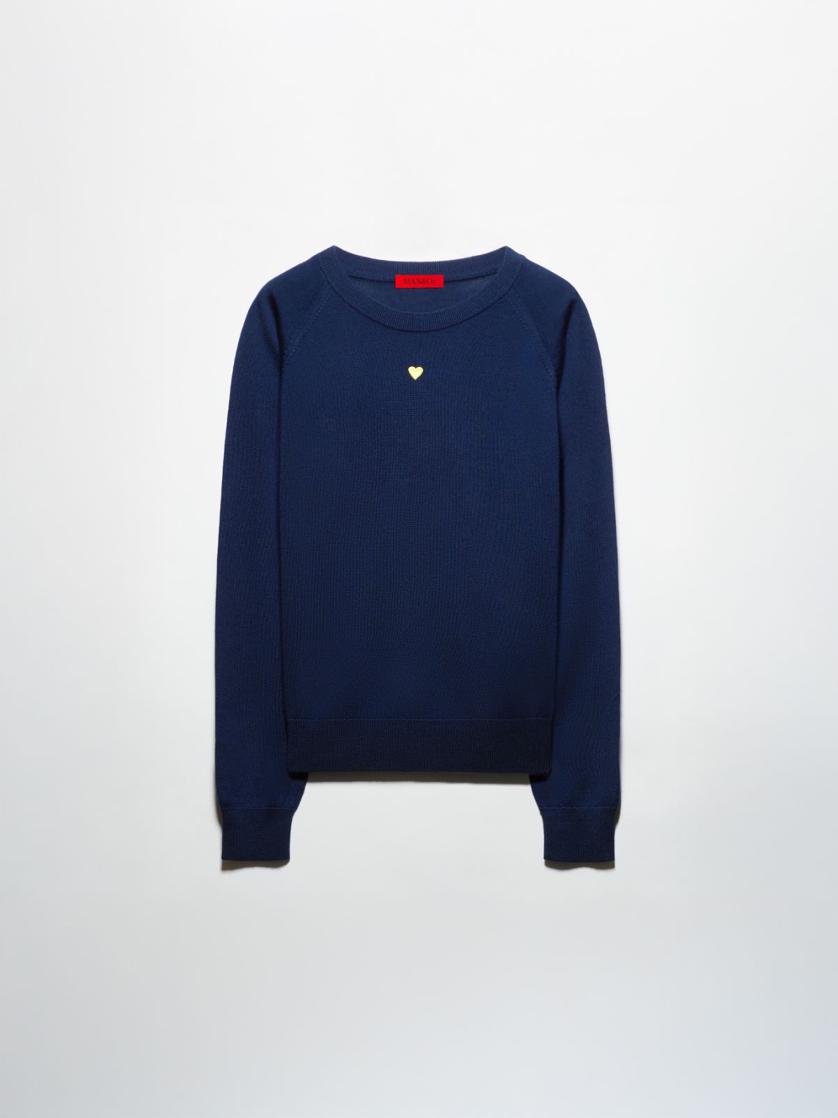 Pure merino wool jumper - NAVY - MAX&Co. - 6