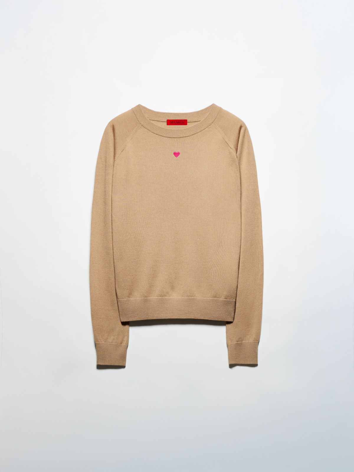Pure merino wool jumper - CAMEL - MAX&Co. - 6