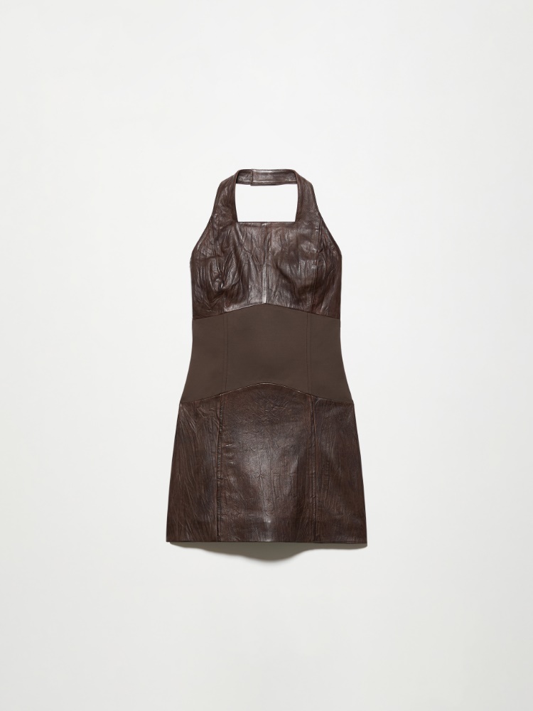 Leather dress Sami Miró &Co.llaboration - MAX&Co. - 5