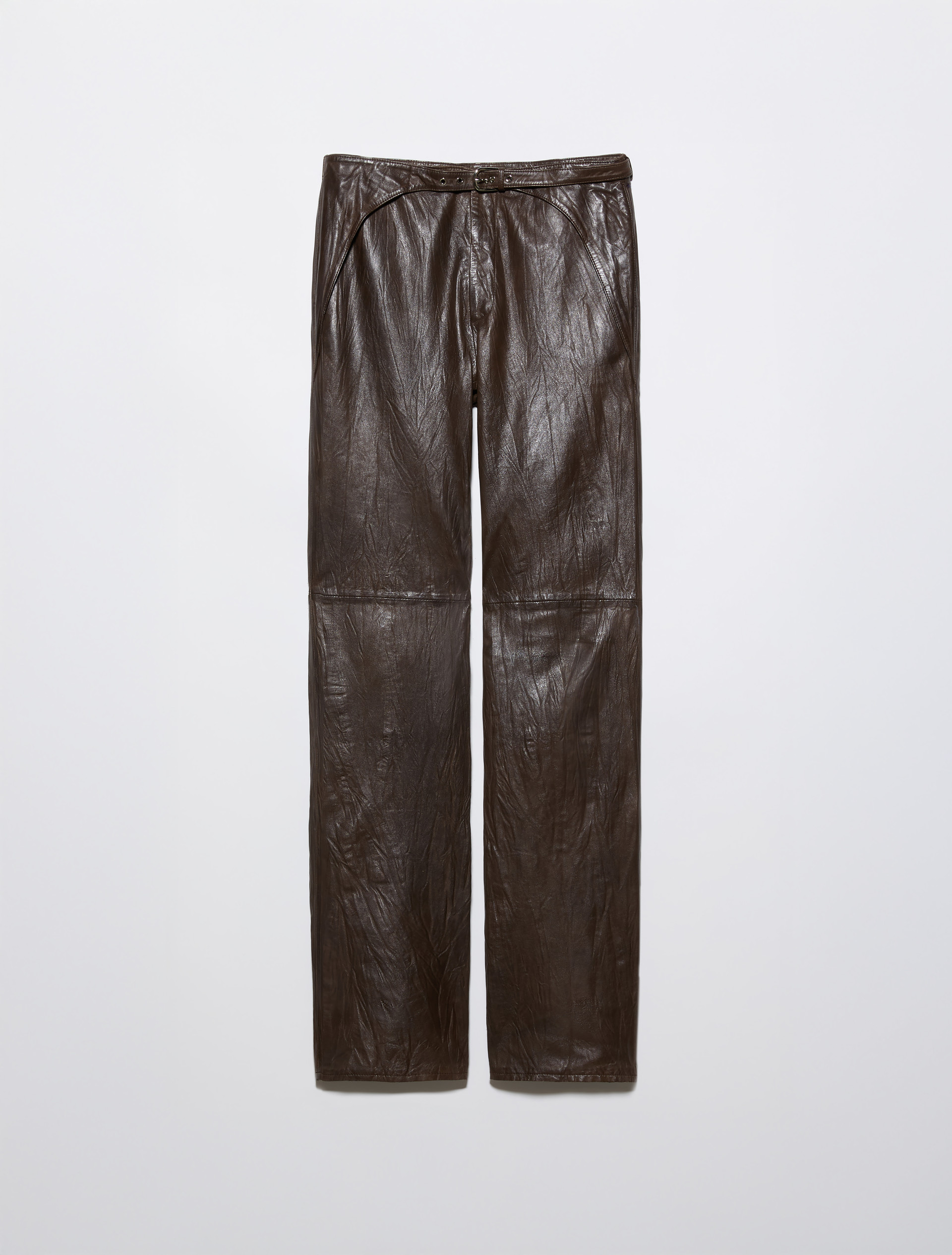 Leather trousers Sami Miró &Co.llaboration - MAX&Co.