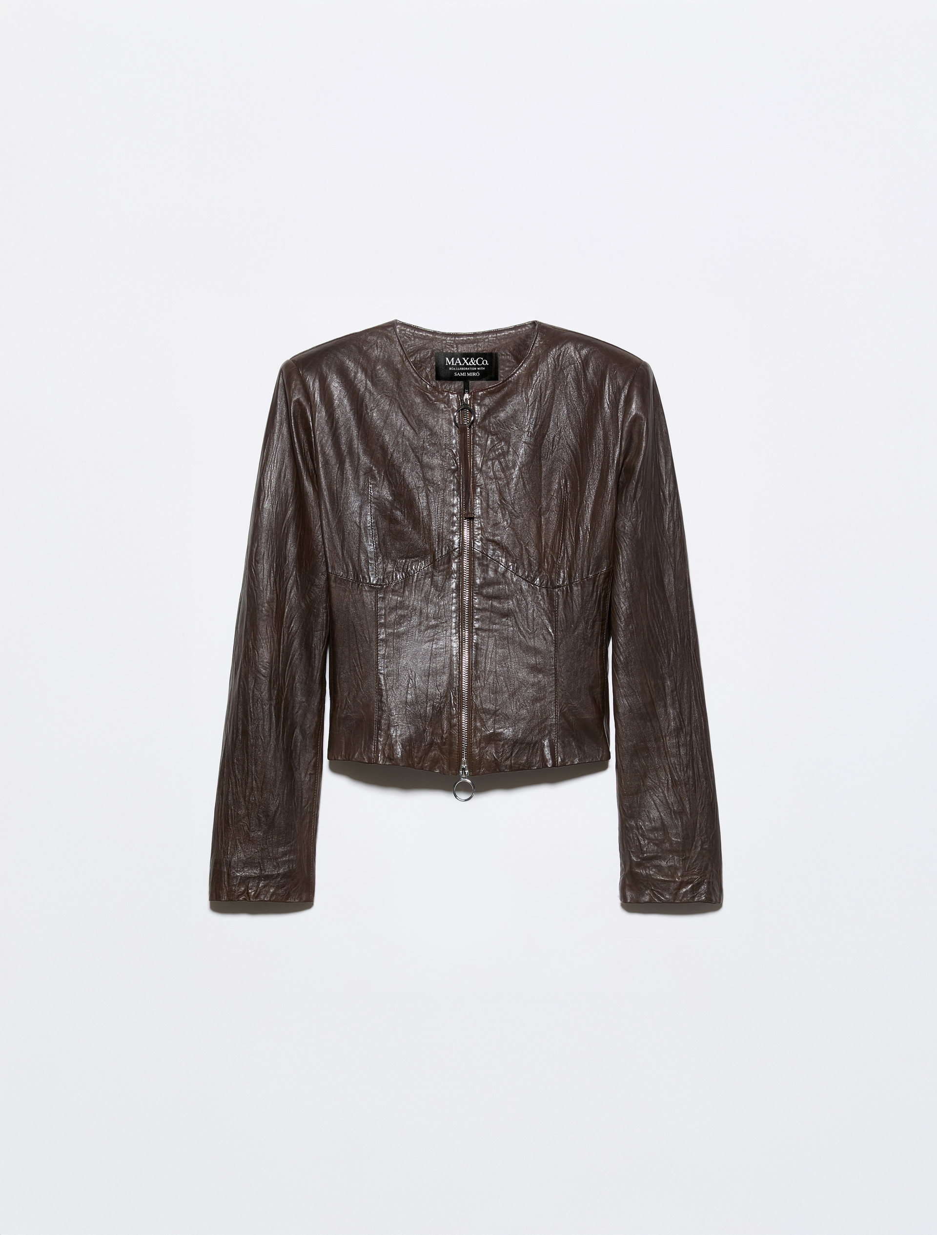 Leather jacket Sami Miró &Co.llaboration - MAX&Co.