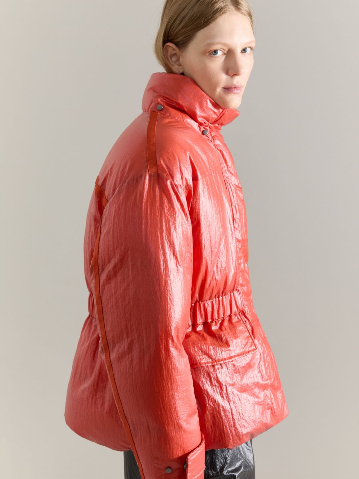 Down jacket Raeburn &Co.llaboration - ORANGE - MAX&Co. - 4
